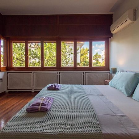Villa Zoe Seaside Unique Villa Voula Athena Bagian luar foto