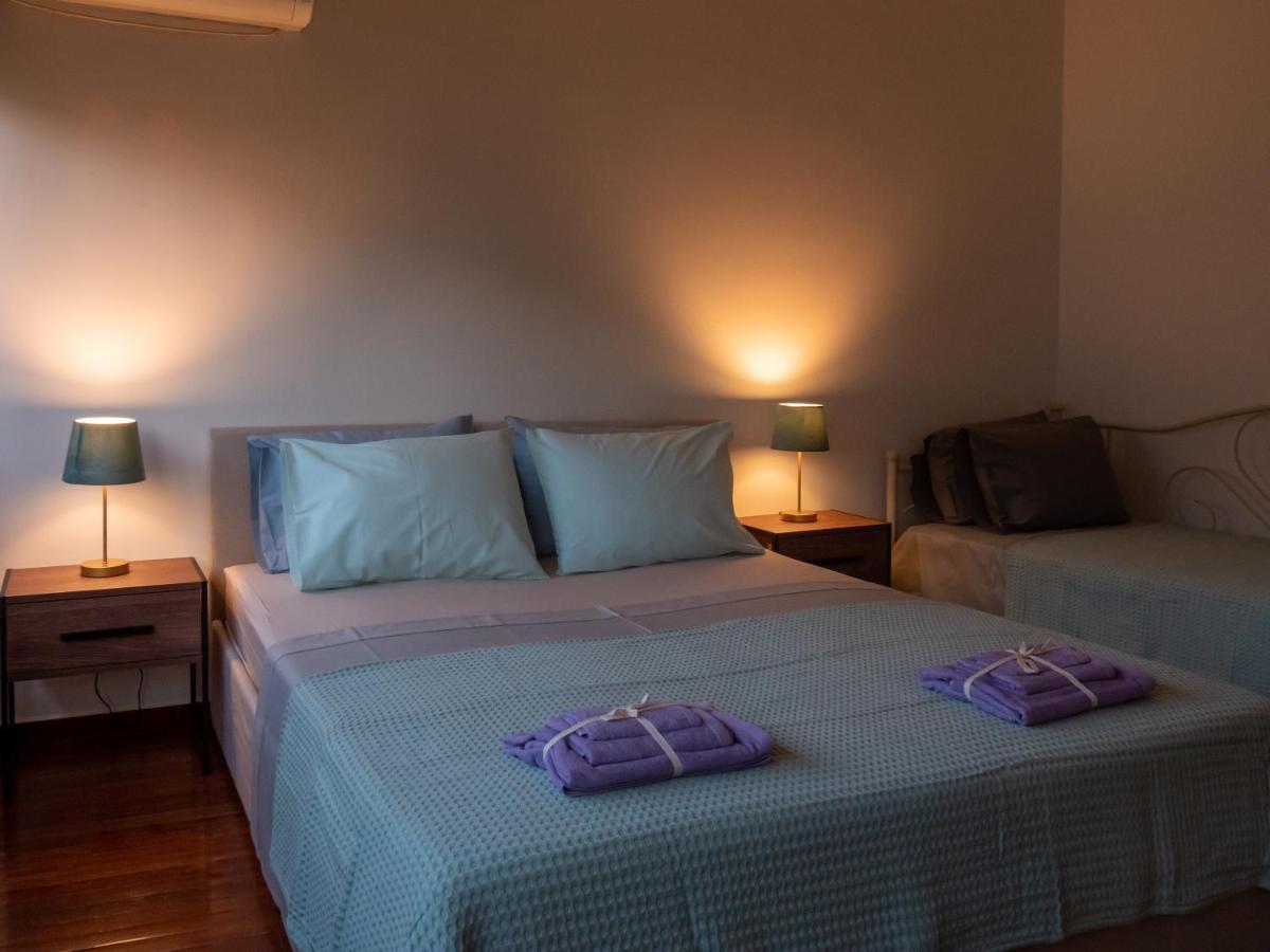 Villa Zoe Seaside Unique Villa Voula Athena Bagian luar foto