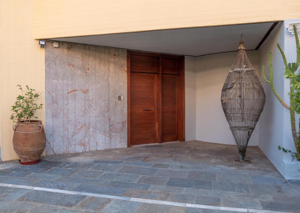 Villa Zoe Seaside Unique Villa Voula Athena Bagian luar foto