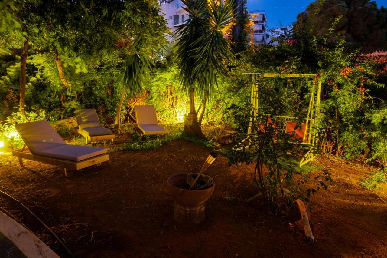 Villa Zoe Seaside Unique Villa Voula Athena Bagian luar foto